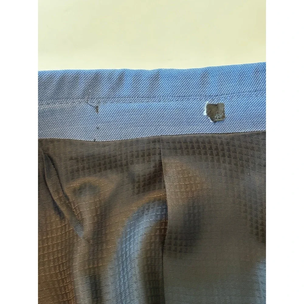 Emporio Armani G Line Blazer Blue Mens Large 54 Viscose Blend 2-Button Jacket